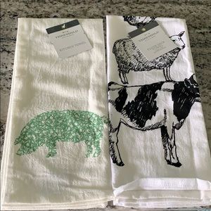 Set of 2 Farmhouse Kitchen Towels